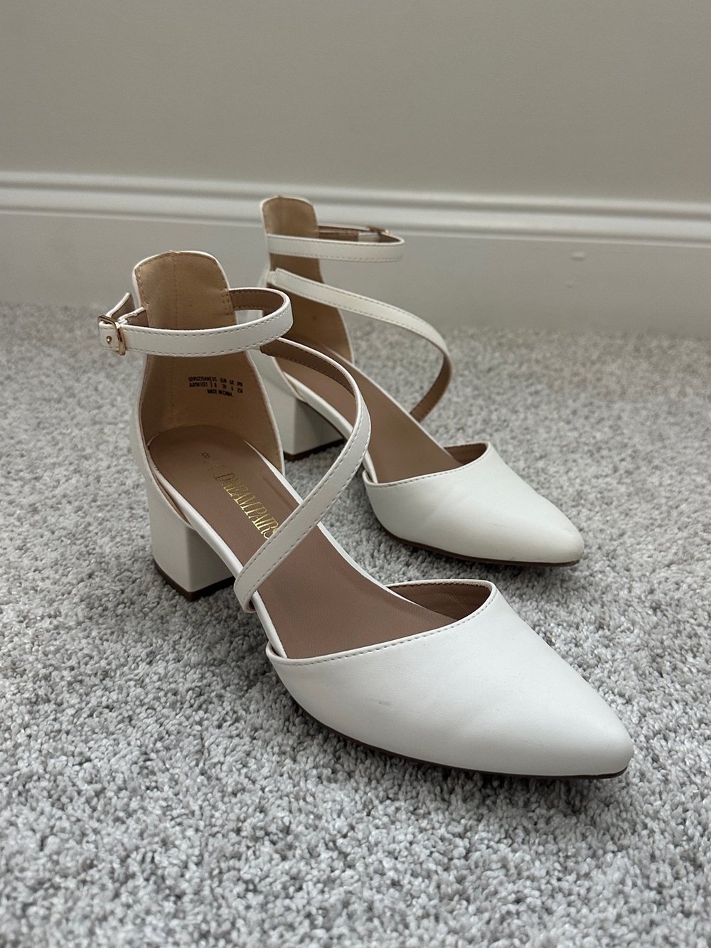 Women’s White 2” Heel